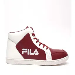 Fila Men's BRUK Red Ankle High Sneakers-image-58