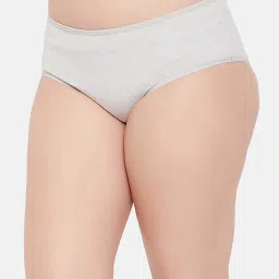 Clovia Grey Plain Panty image 3