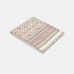 Fabindia Nazm Hand Block Printed Cotton Table Cover image 3