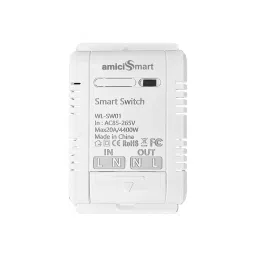 amiciSmart WIFI Switch 20 Amp 4400 W Smart Timer Switch Compatible with Alexa, Google Assistance, 1xWIFI-MINI-20A-picture-27