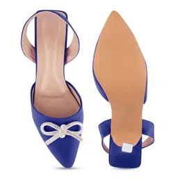 Froh Feet Kitten Pumps with Bows image 5