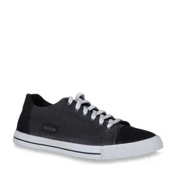 Woodland Men's Black Casual Sneakers-picture-41