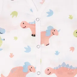 Kidbea Infants Pack Of 2 Printed Jhablas KB23TD2_03 image 2