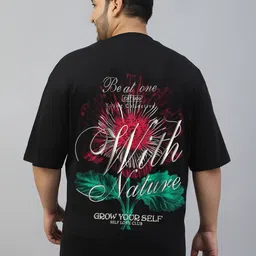 VEIRDO Men Printed Pure Cotton T-shirt-image-51