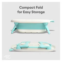 R for Rabbit Bubble Double Aqua Baby Bath Tub - Blue image 4