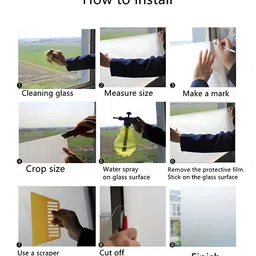 INDIAN ROYALS White & Beige Printed Self-Adhesive & Durable Window Sticker image 5