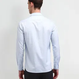 Arrow Blue Cotton Slim Fit Formalshirt image 2