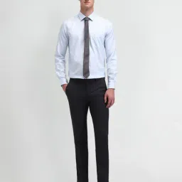 Arrow Blue Cotton Slim Fit Formalshirt image 5