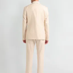 Arrow Beige Regular Fit Three Piece Suit image 2