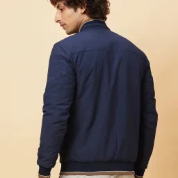 Being Human Navy Slim Fit Jacket image 2