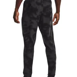 Under Armour Grey Snug Fit Camouflage Sports Trackpants image 2