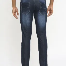 Basics Blue Slim Fit Jeans image 2