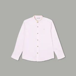 Fame Forever by Lifestyle Boys Pink Cotton Solid Shirt-picture-16