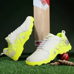 Liberty Men's Freedom GOOGLY Parrot Green Cricket Shoes-picture-45