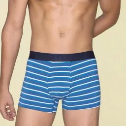XYXX Multicolored Slim Fit Striped Trunks - Pack Of 3 image 2