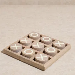 Westside Home Beige Wooden Knots and Crosses Decorative Object image 2