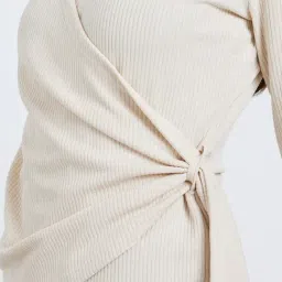 Styli Beige Polyester Regular Fit Top image 3