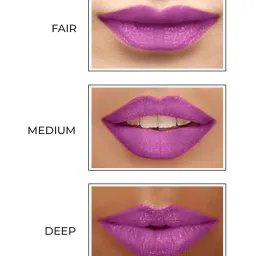 StarStruck By Sunny Leone Purple Taffy Intense Matte Lip Color - 4.2 gm image 5