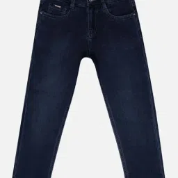 Bodycare Kids Royal Blue Cotton Regular Fit Jeans-picture-34