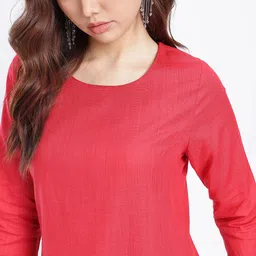 Anouk Rustic Striped Straight Kurta image 5