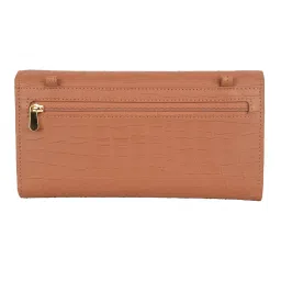 Baggit Tan Animal Effect Extra Large Wallet image 2