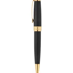 CROSS Black Bailey Matte Black Extra-Fine Nib Brass Ballpoint Pen provide description image 2