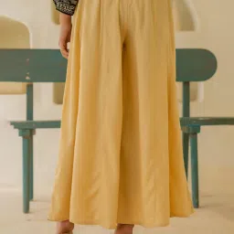 Juniper Gold Solid Palazzo image 2