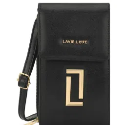 Lavie Luxe Black LX Ally24 Vt 3c Wallet image 2