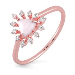 Malabar Gold and Diamonds 18k Rose Gold Diamond Ring-picture-34