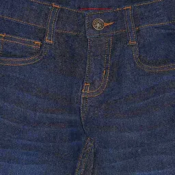 Pantaloons Junior Estate Blue Cotton Regular Fit Jeans image 2