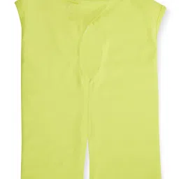 Gini & Jony Kids Green Printed Top image 2