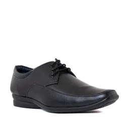 khadim Dunford by Khadims Men's Black Derby Shoes image 2