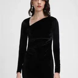 Forever 21 Black Regular Fit Bodycon Dress-picture-31