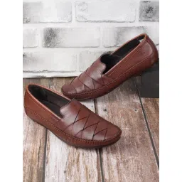 Mochi Men's Tan Loafers-picture-45