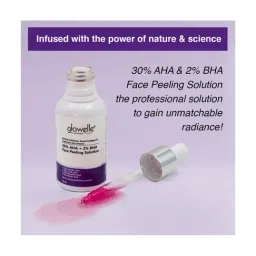 Aryanveda Glowelle 30% AHA and 2% BHA Face Peeling Solution For Mild Exfoliation - 30 ml image 4