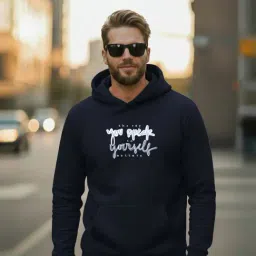 Mack Jonney Navy Regular Fit Printed Hoodie-picture-15