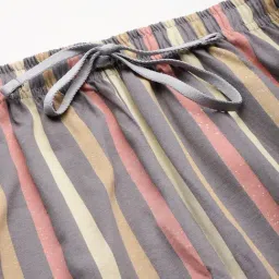 Leading Lady Multicolored Cotton Striped Pyjamas image 5