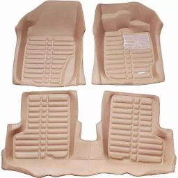 Oscar 5D Beige Foot Mat For Volkswagen Polo Set-picture-44