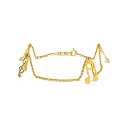 Kisna Diamond & Gold Jewellery 14k Greta Pure Gold Bracelet for Women-image-24