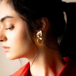 Canoopi Geometric Drop Earrings image 5