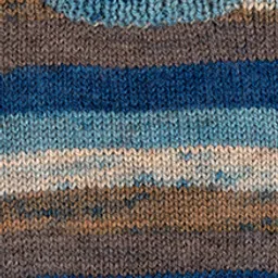 Windrop Solutions Full Sleeves Striped Crocheted Sweater - Multi Colour image 4