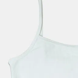 SillySally  Pack Of 3 Sleeveless Solid Camisoles - White image 5