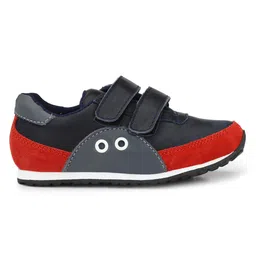 TUSKEY Colour Block Detailed  Double Velcro Closure Shoes - Blue image 5