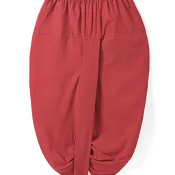 babyhug BabyhugCotton Woven Full Sleeves PrintedKurta & Dhoti Set - Navy Blue image 4