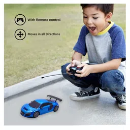 Wembley Toys Rechargeable Remote Control Car 1:24 Scale - Blue image 5