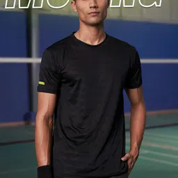 Fit Monkey Men Striped Dri-FIT T-shirt-picture-24