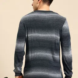 Mast & Harbour Striped Round Neck Pullover image 5