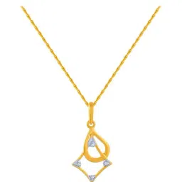 P.C. Chandra Jewellers 14 kt Gold Pendant without Chain-picture-23