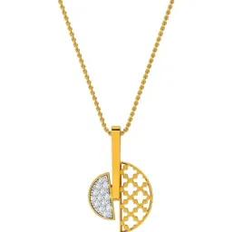 Kisna Diamond & Gold Jewellery 18k Banita Pendant-picture-38