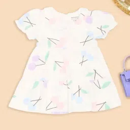 Pantaloons Baby Girls Snow White Printed Dress-image-6